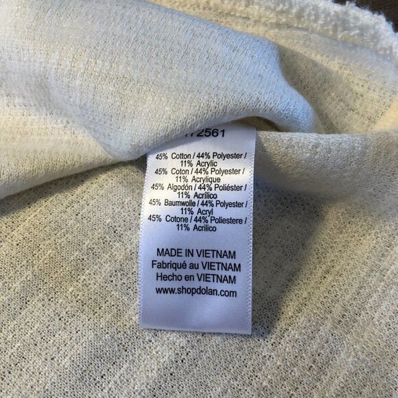 Anthropologie Dolan Cream Cotton Ruffle Top Size X Small NWT - Picture 9 of 12